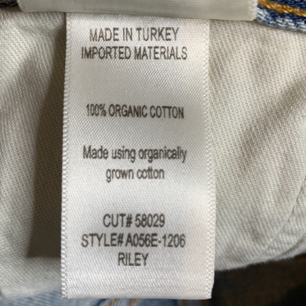 Agolde Button Front Riley Jeans - Picture 4 of 4